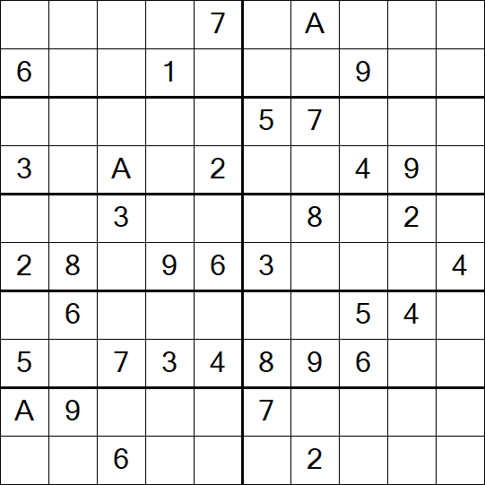 Sudoku 10x10 - Médio