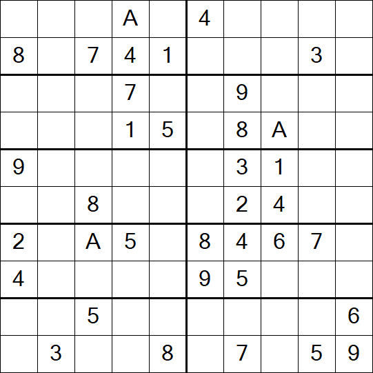 Sudoku 10x10 - Medium