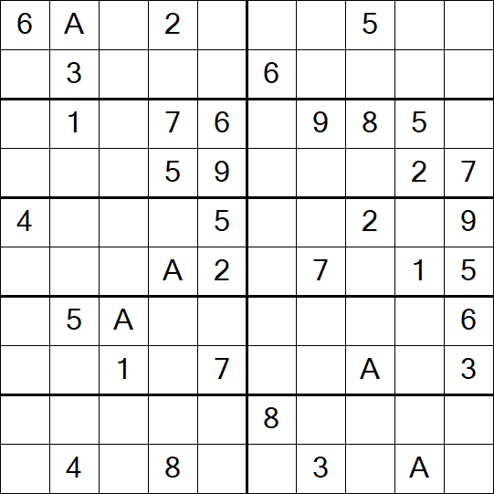 Sudoku 10x10 - Medium