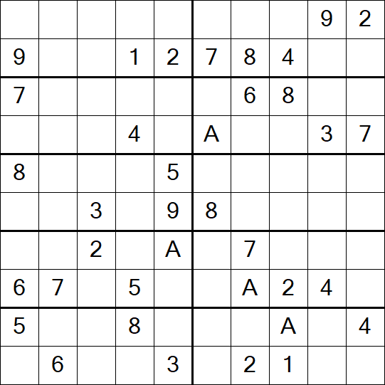 Sudoku 10x10 - Medium
