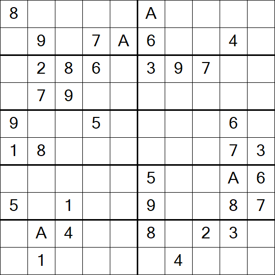 Sudoku 10x10 - Medium