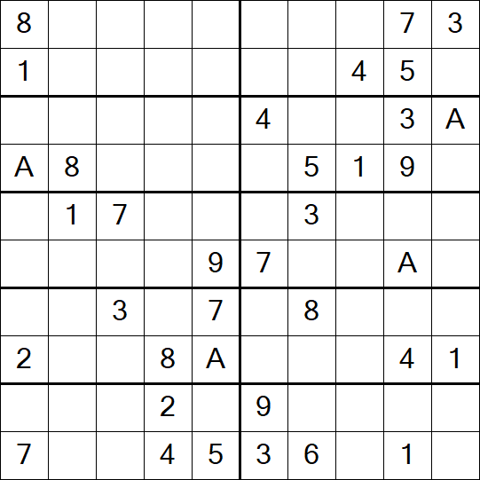Sudoku 10x10 - Medium