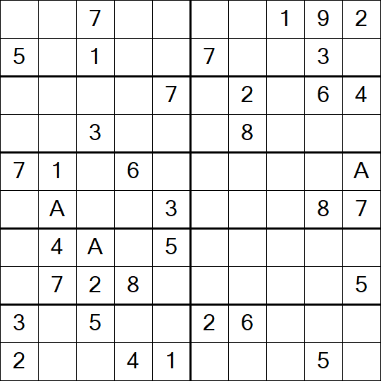 Sudoku 10x10 - Medium
