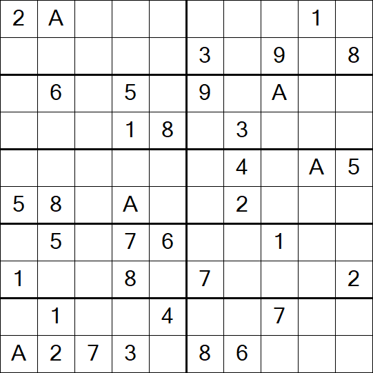 Sudoku 10x10 - Medium