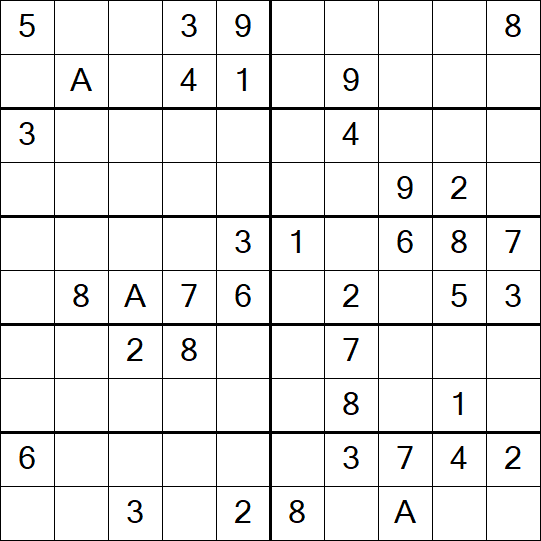 Sudoku 10x10 - Medium