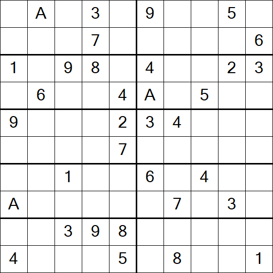 Sudoku 10x10 - Medium
