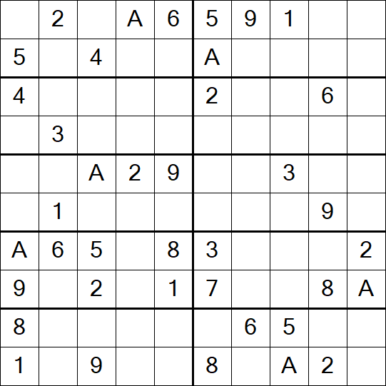 Sudoku 10x10 - Medium