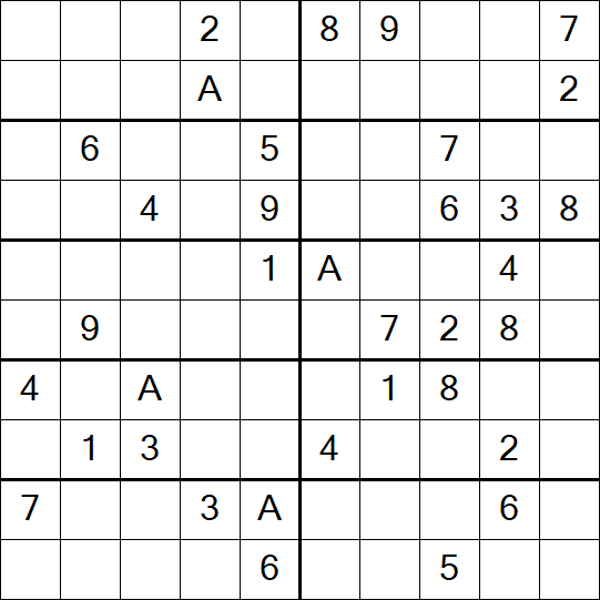 Sudoku 10x10 - Medium