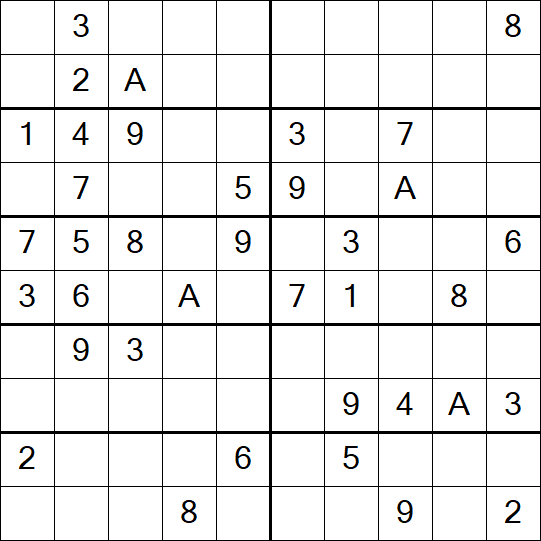 Sudoku 10x10 - Medium