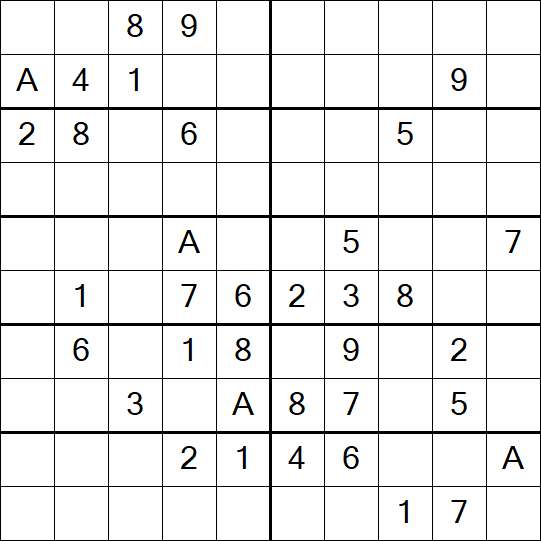 Sudoku 10x10 - Medium