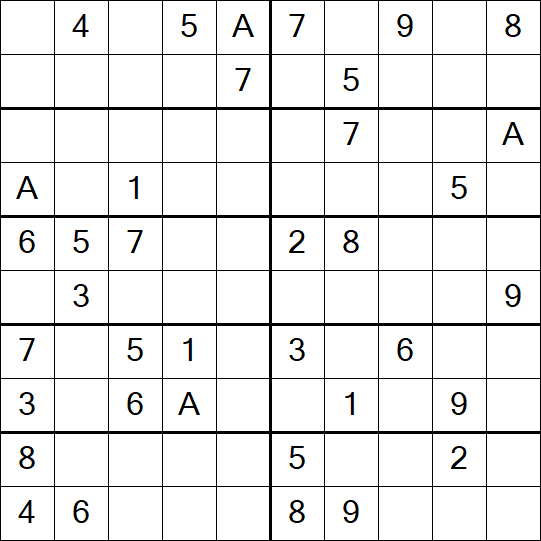 Sudoku 10x10 - Moyen