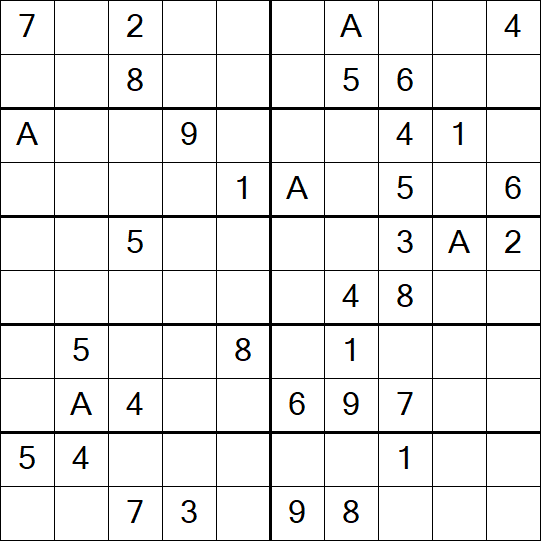 Sudoku 10x10 - Moyen