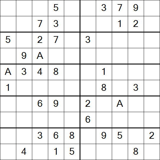 Sudoku 10x10 - Medium