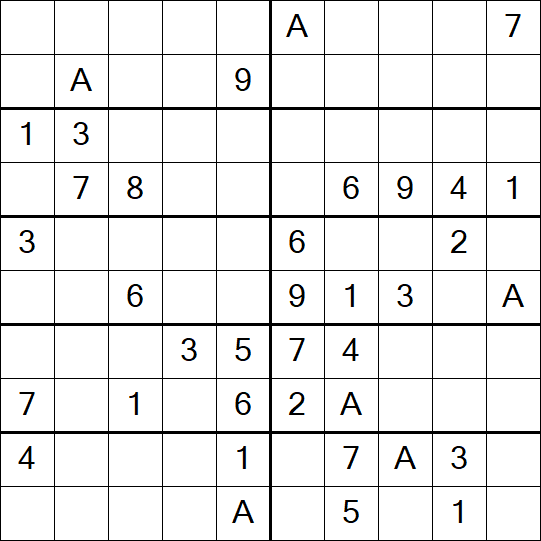 Sudoku 10x10 - Medium