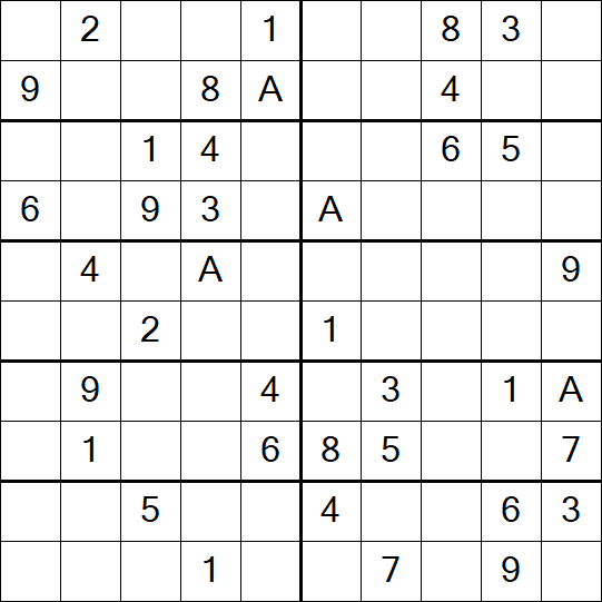 Sudoku 10x10 - Medium