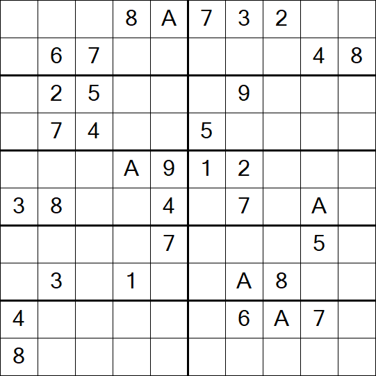 Sudoku 10x10 - Medium