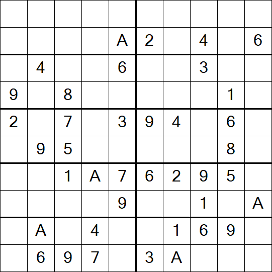 Sudoku 10x10 - Medium