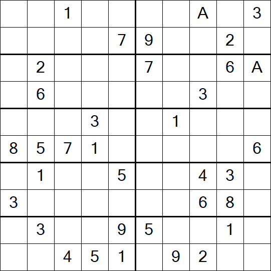 Sudoku 10x10 - Medium
