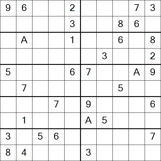 Sudoku 10x10 - Medium
