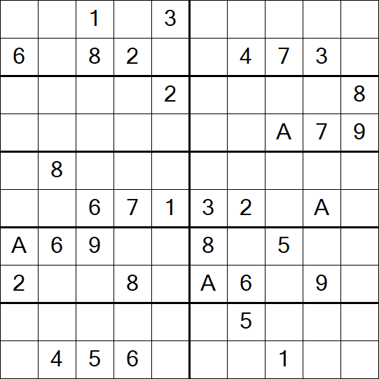 Sudoku 10x10 - Medium