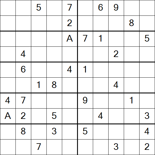 Sudoku 10x10 - Medium