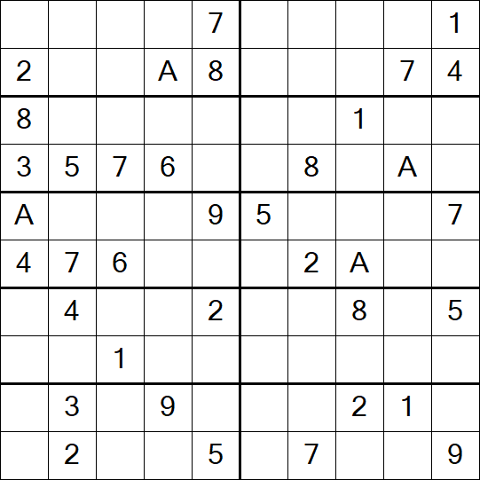 Sudoku 10x10 - Medium