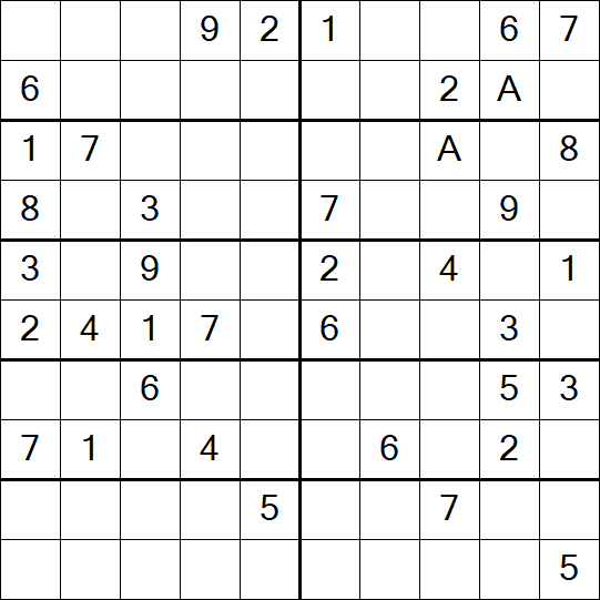 Sudoku 10x10 - Medium