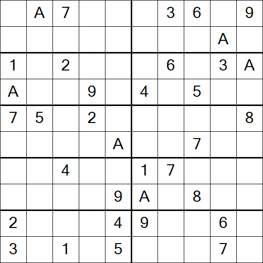 Sudoku 10x10 - Medium
