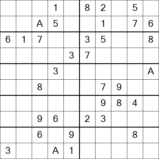 Sudoku 10x10 - Medium