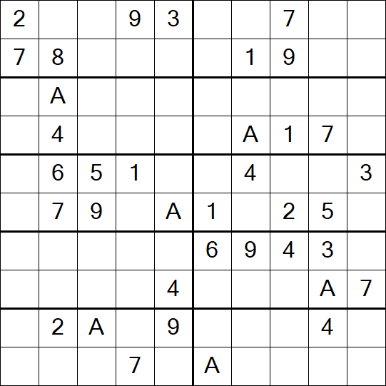 Sudoku 10x10 - Medium