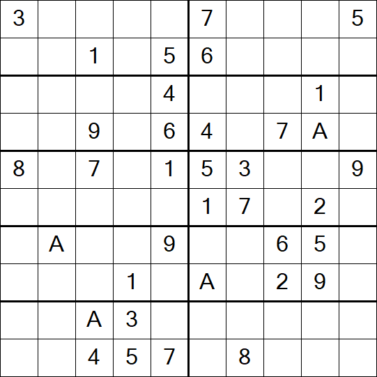 Sudoku 10x10 - Medium