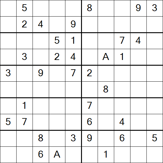 Sudoku 10x10 - Medium