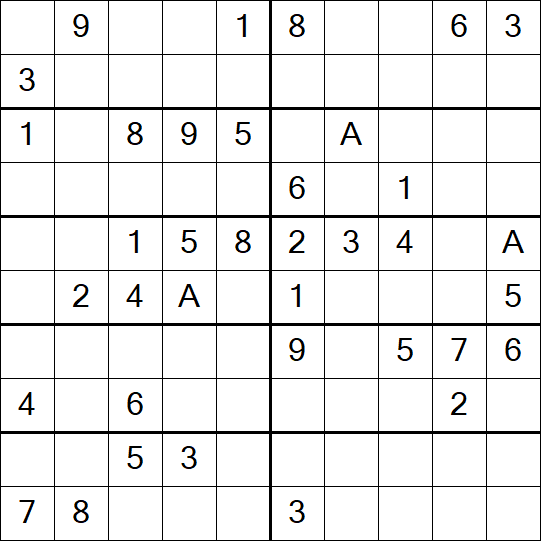 Sudoku 10x10 - Medium