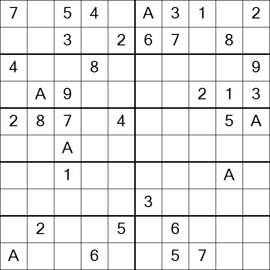 Sudoku 10x10 - Medium