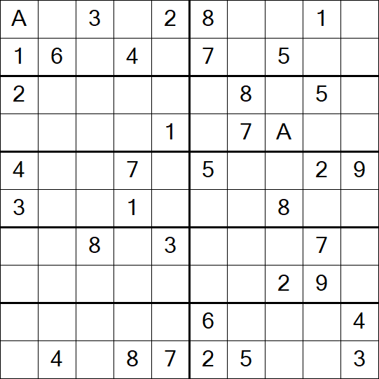 Sudoku 10x10 - Medium