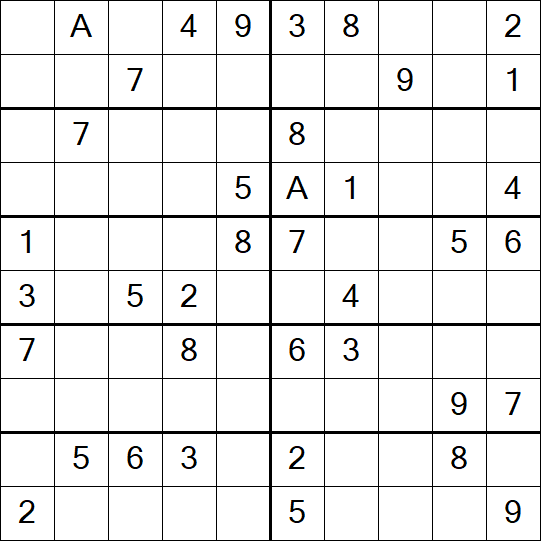 Sudoku 10x10 - Medium