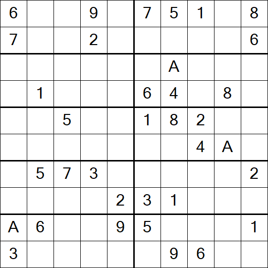 Sudoku 10x10 - Medium