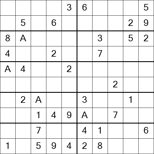 Sudoku 10x10 - Medium