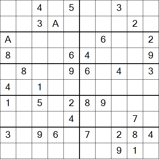 Sudoku 10x10 - Medium