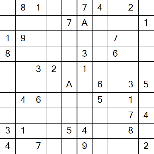 Sudoku 10x10 - Medium