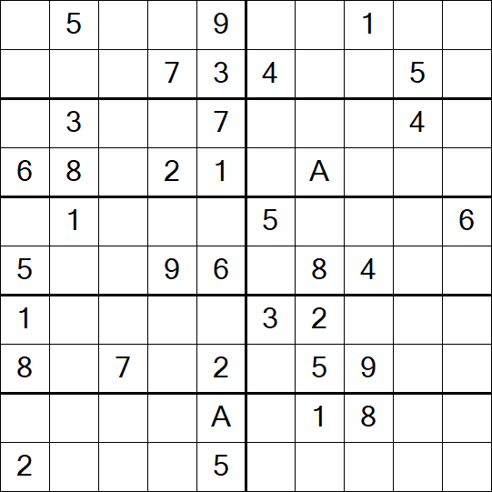 Sudoku 10x10 - Medium