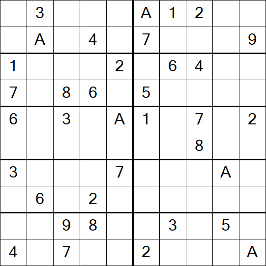 Sudoku 10x10 - Medium