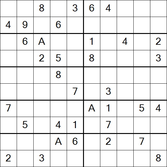 Sudoku 10x10 - Medium