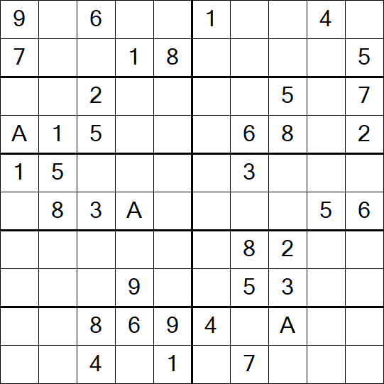 Sudoku 10x10 - Medium