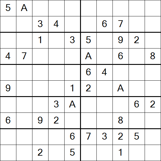 Sudoku 10x10 - Medium