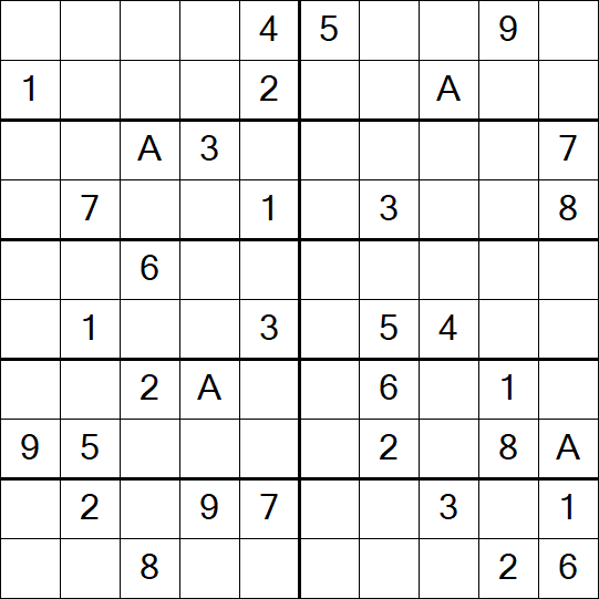 Sudoku 10x10 - Medium