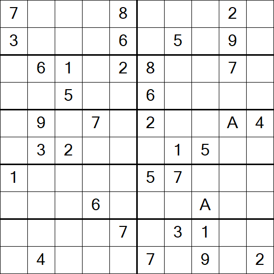 Sudoku 10x10 - Medium