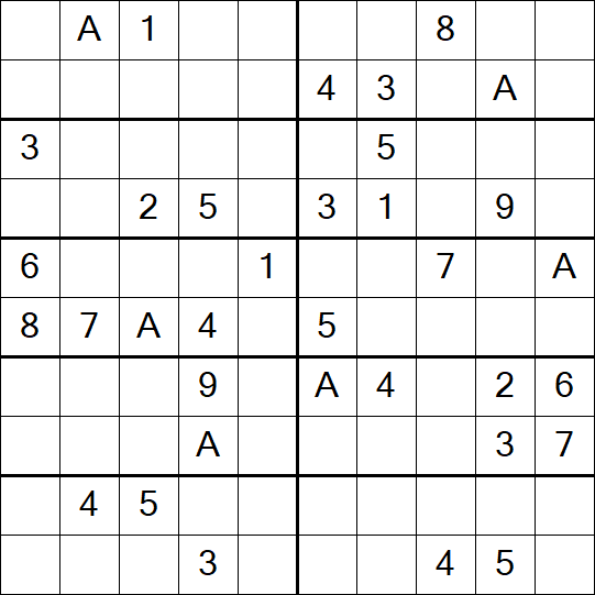 Sudoku 10x10 - Medium