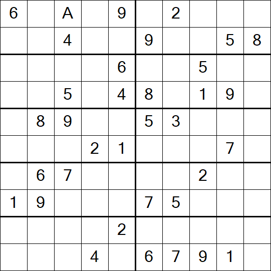Sudoku 10x10 - Medium
