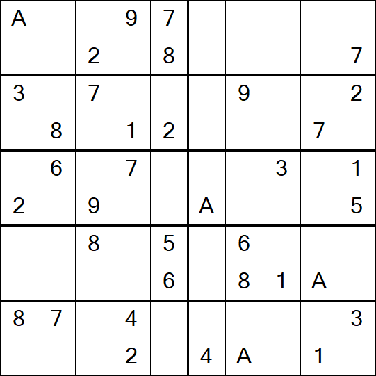 Sudoku 10x10 - Medium